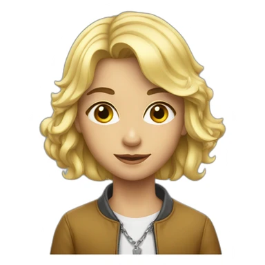 jeune avec de l'argent sticker