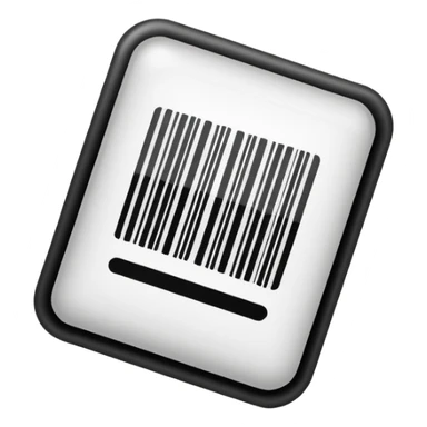 Barcode label sticker