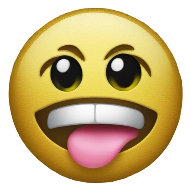 Dollar sign eyes with tounge out emoji sticker