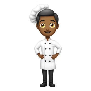 me as a chef  sticker