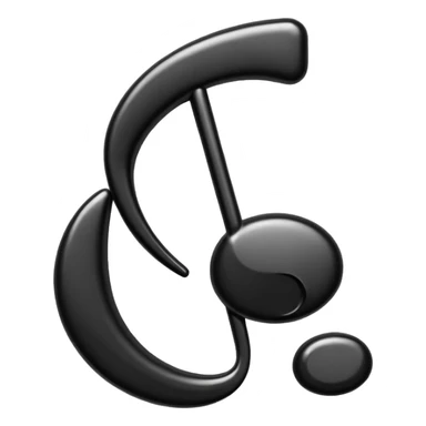 musical note sticker