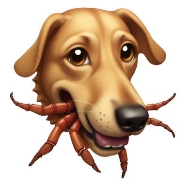 Centipede dogface sticker