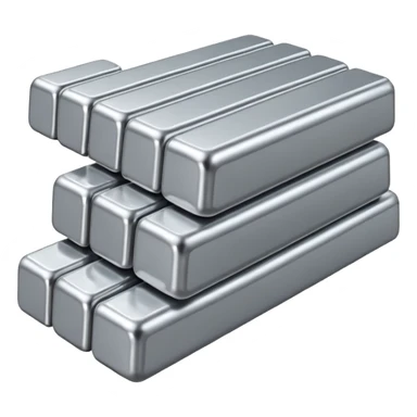 Multiple little bars merging into one big bar. sticker