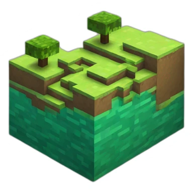 Minecraft logo in best sticker