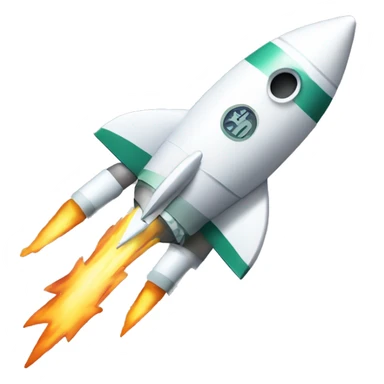 rocket ship propelled by cash money  sticker
