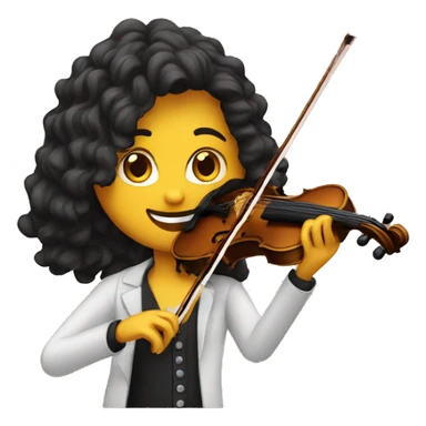violinist sticker