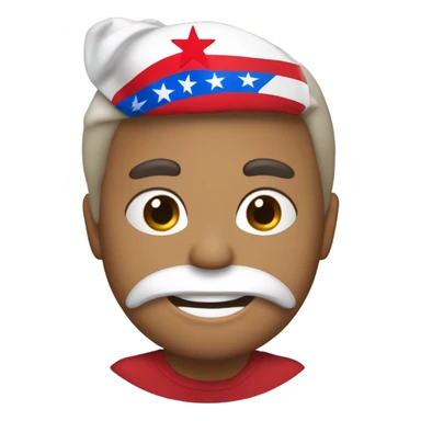 La bandera de Puerto Rico con una sola estrella y con detalles de navidad sticker