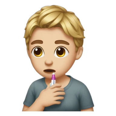 🫃 distraught at a pregnancy test sticker