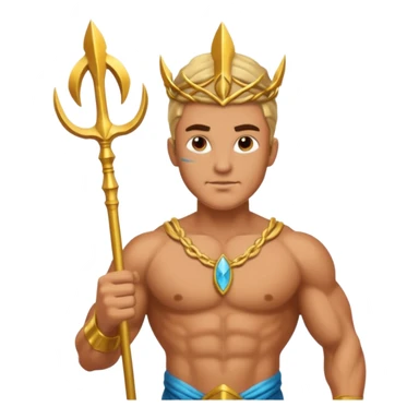 atlantis man OF THE SEA sticker