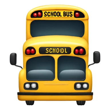 school bus sticker