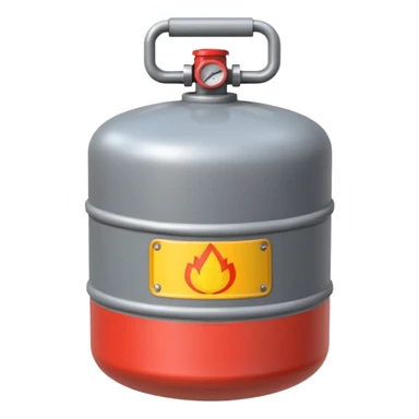 LPG cylinder sticker