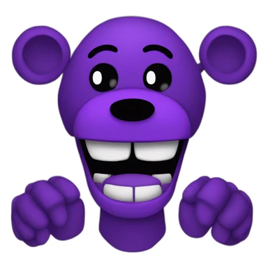 Fnaf purple guys sticker