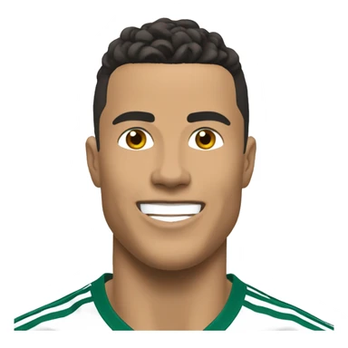 Ronaldo qui célèbre  sticker