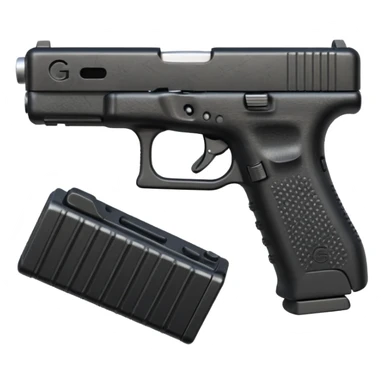 Make a Glock with a drum mag sticker
