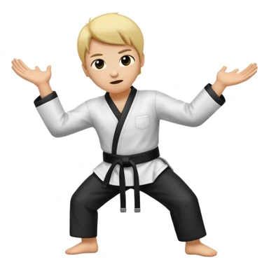 black belt spank sticker