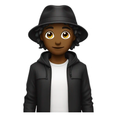 L home noir ne trompe pas sticker