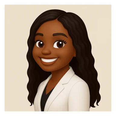 turn the second man in emoji style of the 1st image, match the facial features and match dressing style of the 2nd image, she is wearing white suit side pose sticker