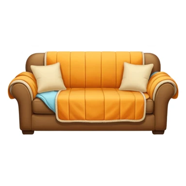 cozy couch blankets sticker