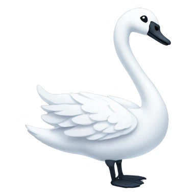 swan with surgical scrubs sticker