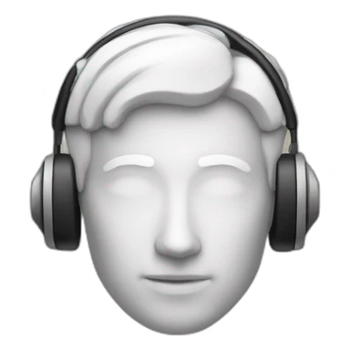 Auriculaire levé sticker