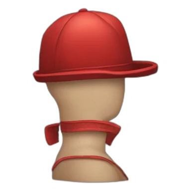 head hat Red dragon epic pixel sticker