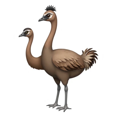 Emu sticker