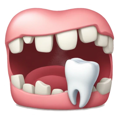 Toothache sticker