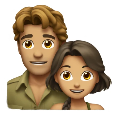 Tarzan and Jane sticker