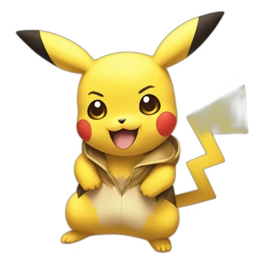 Pichu, Pikachu ans Raichu sticker