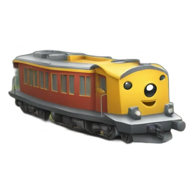 whoosh train sticker