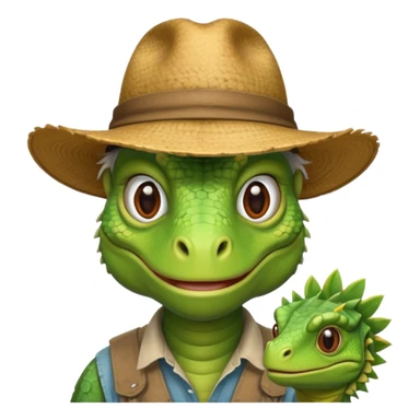 iguana farmer sticker