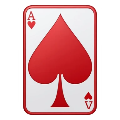playing card sticker