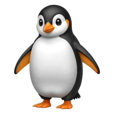 Pingvin sticker