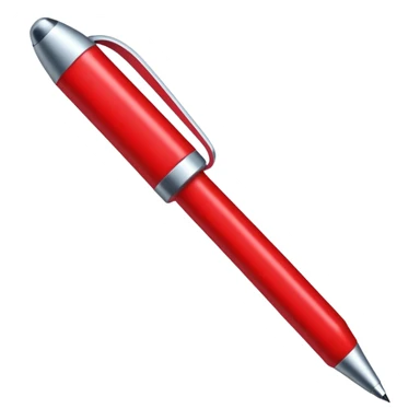emoji for red stilus sticker