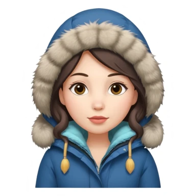 An attractive Alaskan princess, full body, facing to the right. In the style of your bleeding skull art. Full body facing in the right side of the screen sticker