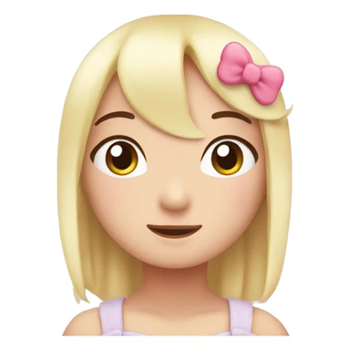 Hello Kira abrazando a my Melody  sticker