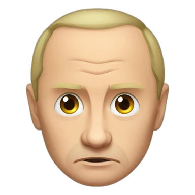 angry vladimir putin sticker