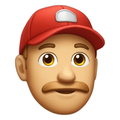 Red-wool-cap sticker