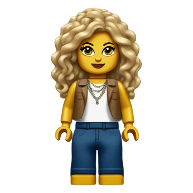 BEYONCÉ lego full body sticker