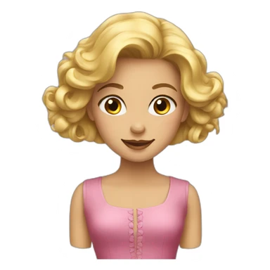 Fille belles sticker