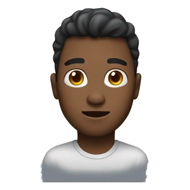 Male with tunnel earings sticker