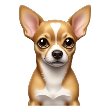 chihuahua NEGRO IPHONE pro max sticker