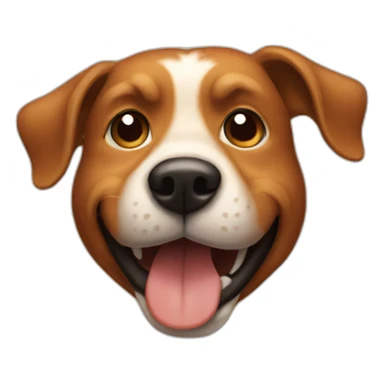 roasting-dog sticker