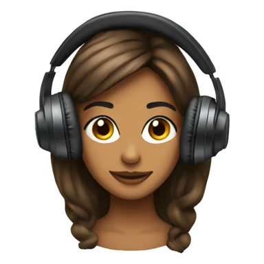 Coquette head phones sticker