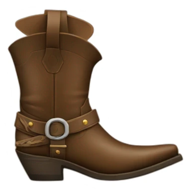 Santiag boot  sticker