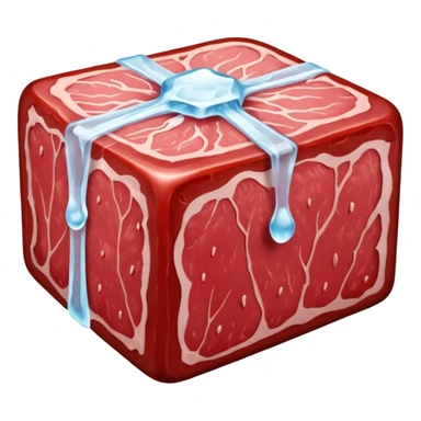 frozen meat 

 sticker