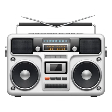 Белый Бумбокс sticker