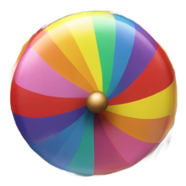 Spinning top sticker