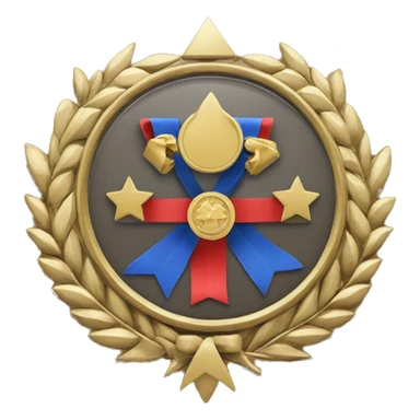 Top 1 médaille rank sticker