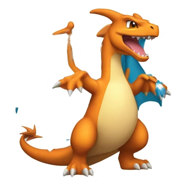 charizard with an argentina jersey sticker